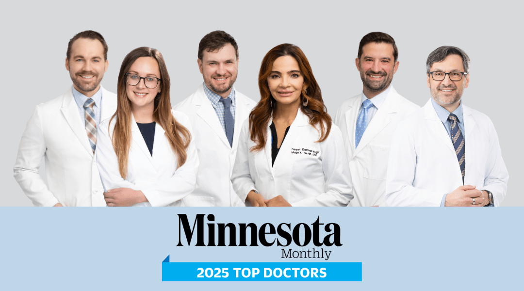 Tareen Dermatology physicians named to Minnesota Monthly Top Doctors 2025 list.
